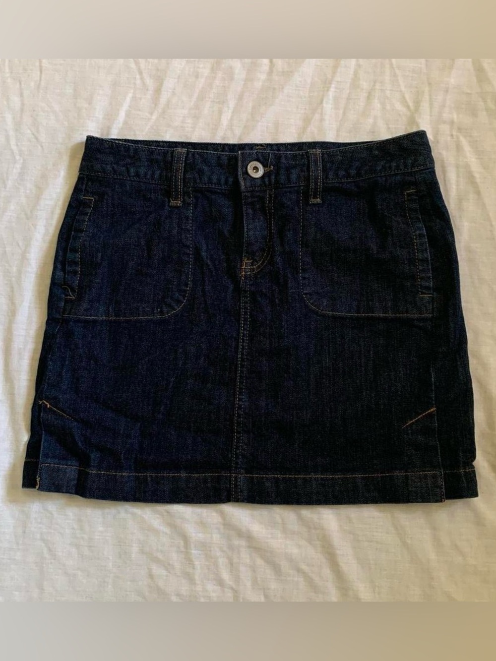 Calvin Klein denim mini skirt